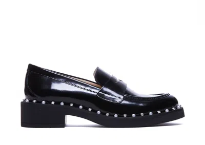 Stuart Weitzman Reverie Loafers In Black