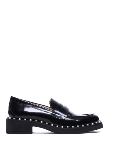 Stuart Weitzman Reverie Loafers In Negro
