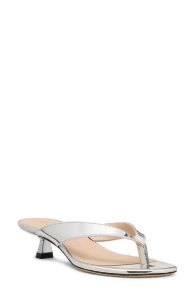 Stuart Weitzman Rio Kitten Heel Sandal In Multi