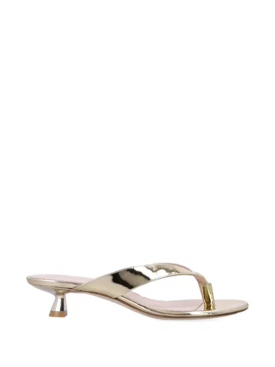 Stuart Weitzman Rio Sleek Sandals In Black