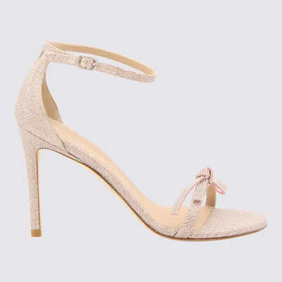 Stuart Weitzman Rosewater Nudist Sandals In Pink