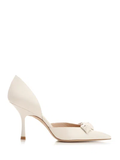 Stuart Weitzman Rosie D Pumps White