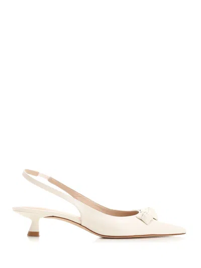 Stuart Weitzman Rosie Dorsay Slingback In Cream