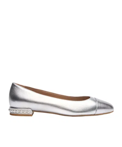 STUART WEITZMAN ROUND HEAD BALLET SHOES