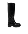Stuart Weitzman Celia Riding Boot Knee-high In Black