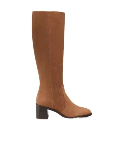 STUART WEITZMAN ROUND-HEAD BOOTS