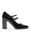 Stuart Weitzman 85mm Posh Mary Jane Shoes In Black
