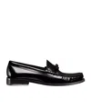 Stuart Weitzman Bow Loafer Tassel Detail In Black
