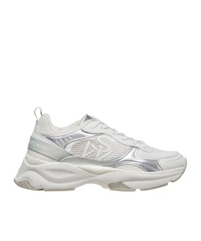 STUART WEITZMAN ROUND HEAD LOW-CUT SNEAKERS