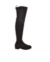 Stuart Weitzman Round-headed Boots In Black