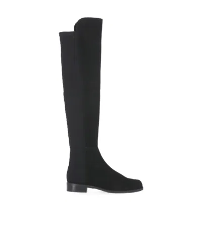 STUART WEITZMAN ROUND-HEADED BOOTS