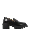 Stuart Weitzman Round-headed Love Shoes In Black