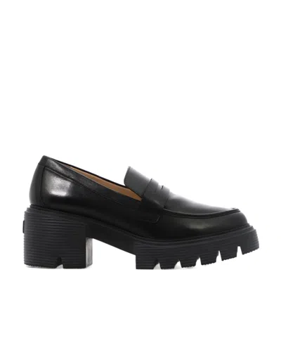Stuart Weitzman Round-headed Love Shoes In Black
