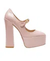 Stuart Weitzman Round-toe 150mm Pumps In Nude