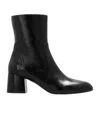 Stuart Weitzman Flareblock 60mm Leather Boots In Black