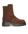 Stuart Weitzman 5050 Hudson Lite Bootie Ankle Boots In Brown