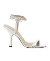 Stuart Weitzman Round Toe High Heel Sandals