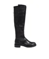 Stuart Weitzman Round-toed Boots In Black