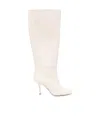 Stuart Weitzman Madison Leather Boots In White