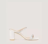 STUART WEITZMAN ROYALE PEARL 75 BLOCK SLIDE