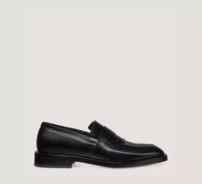 Stuart Weitzman Royce Kiltie Loafer Men's In Black