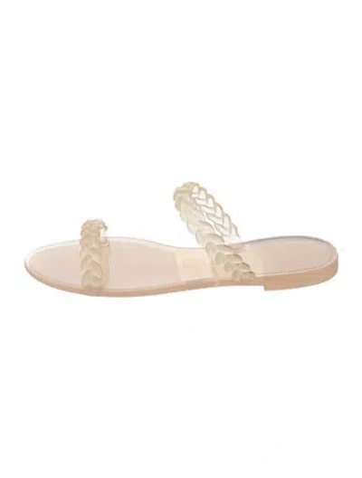 Pre-owned Stuart Weitzman Rubber Slides