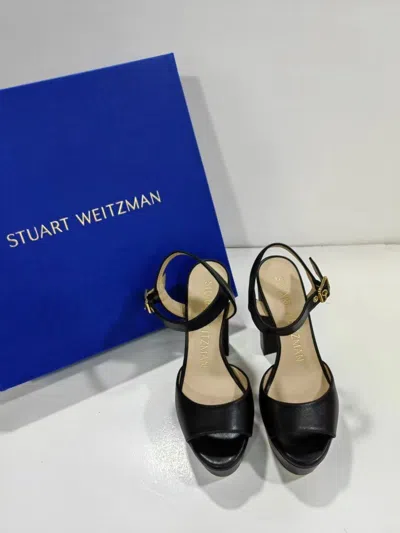 Stuart Weitzman Ryder 95 High-heeled Sandals In Black