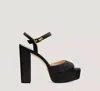 Stuart Weitzman Ryder 95 Platform Sandal High Heel Sandals In Black