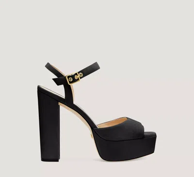 Stuart Weitzman Ryder 95 Platform Sandal High Heel Sandals In Black
