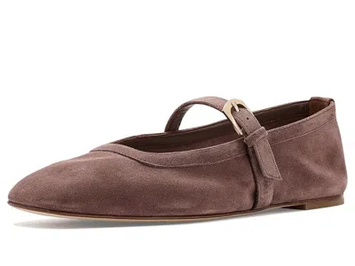 Stuart Weitzman Sai Ballet Flats Women's Flat Shoes Almost Mauve: 6 M In Brown