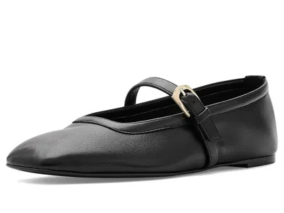 Stuart Weitzman Sai Ballet Flats Women's Flat Shoes Black: 7.5 M