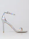 Stuart Weitzman Heeled Sandals  Woman Color Silver In Silver