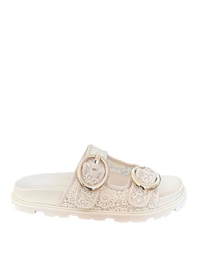 Stuart Weitzman Sandalias - Blanco In White