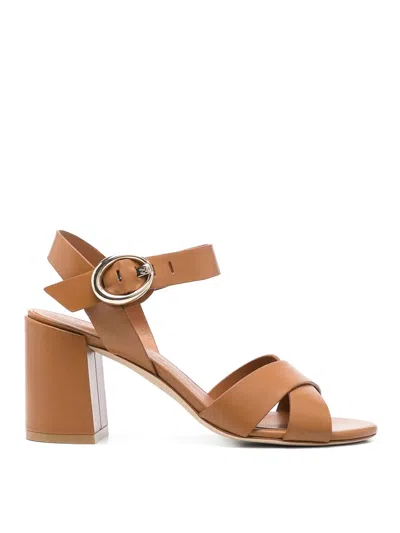 STUART WEITZMAN SANDALIAS - MARRÓN