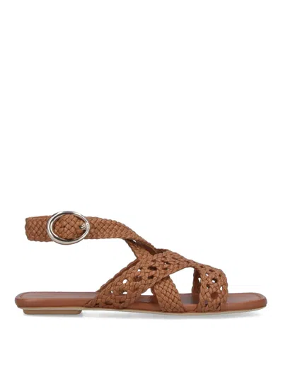 Stuart Weitzman Sandals In Brown