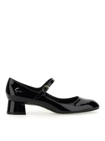 Stuart Weitzman Mary Jane Vivienne Sandals In Black