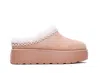 Stuart Weitzman Nellie Pearl Flatform Mules In Beige