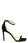 Stuart Weitzman Disney 100mm Crystal-embellished Sandals In Black