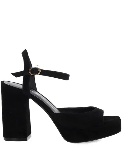 Stuart Weitzman Sandals In Black