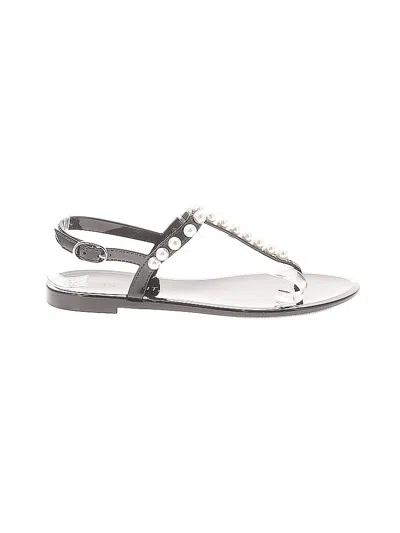 Pre-owned Stuart Weitzman Sandals In Black