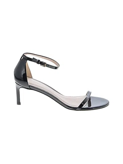 Pre-owned Stuart Weitzman Sandals In Black