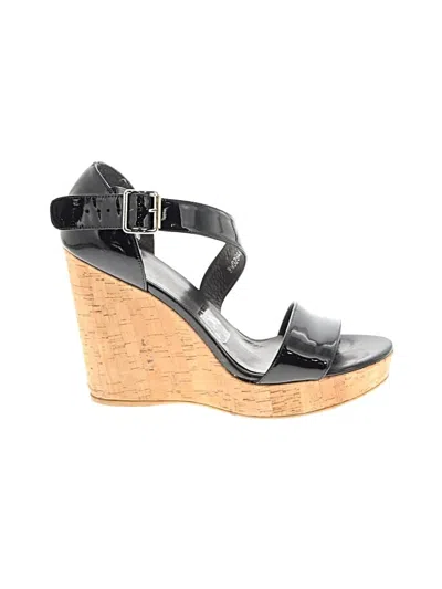Pre-owned Stuart Weitzman Sandals In Black