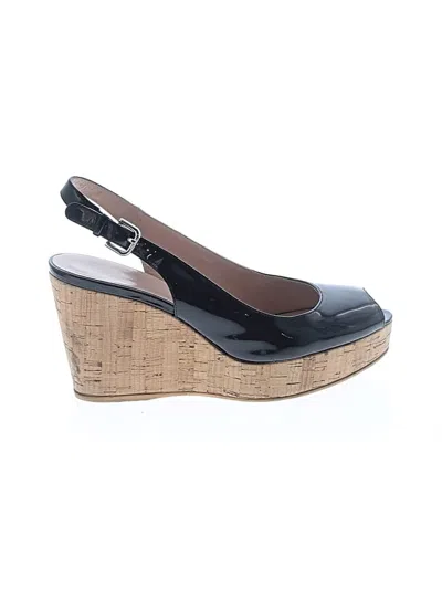 Pre-owned Stuart Weitzman Sandals In Black