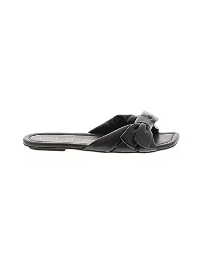 Pre-owned Stuart Weitzman Sandals In Black