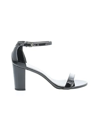 Pre-owned Stuart Weitzman Sandals In Black