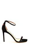 Stuart Weitzman Disney 100mm Crystal-embellished Sandals In Black