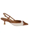 Stuart Weitzman Kitty Slingback 50 Sandals In Blue