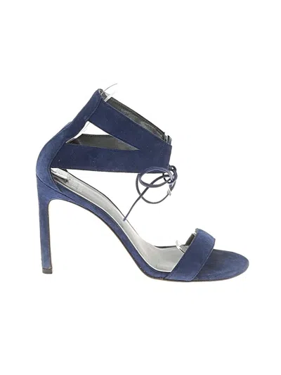 Pre-owned Stuart Weitzman Sandals In Blue