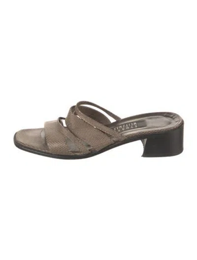 Pre-owned Stuart Weitzman Sandals In Multi