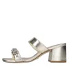 Stuart Weitzman Sandals In Silver